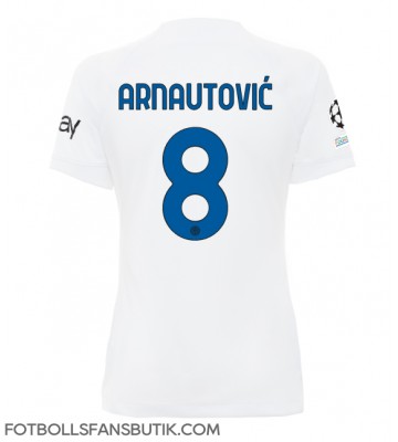 Inter Milan Marko Arnautovic #8 Replika Bortatröja Damer 2023-24 Kortärmad